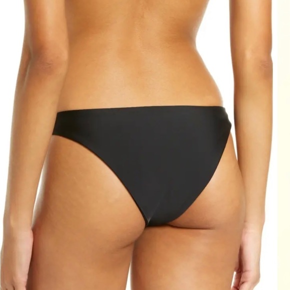 Jade Swim women’s Most Wanted bikini Bottoms Black S high waist cottage core - Picture 2 of 10